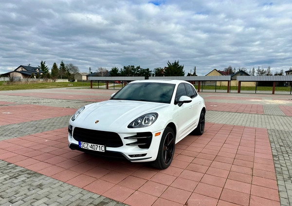 Porsche Macan cena 149998 przebieg: 143554, rok produkcji 2016 z Warszawa małe 781